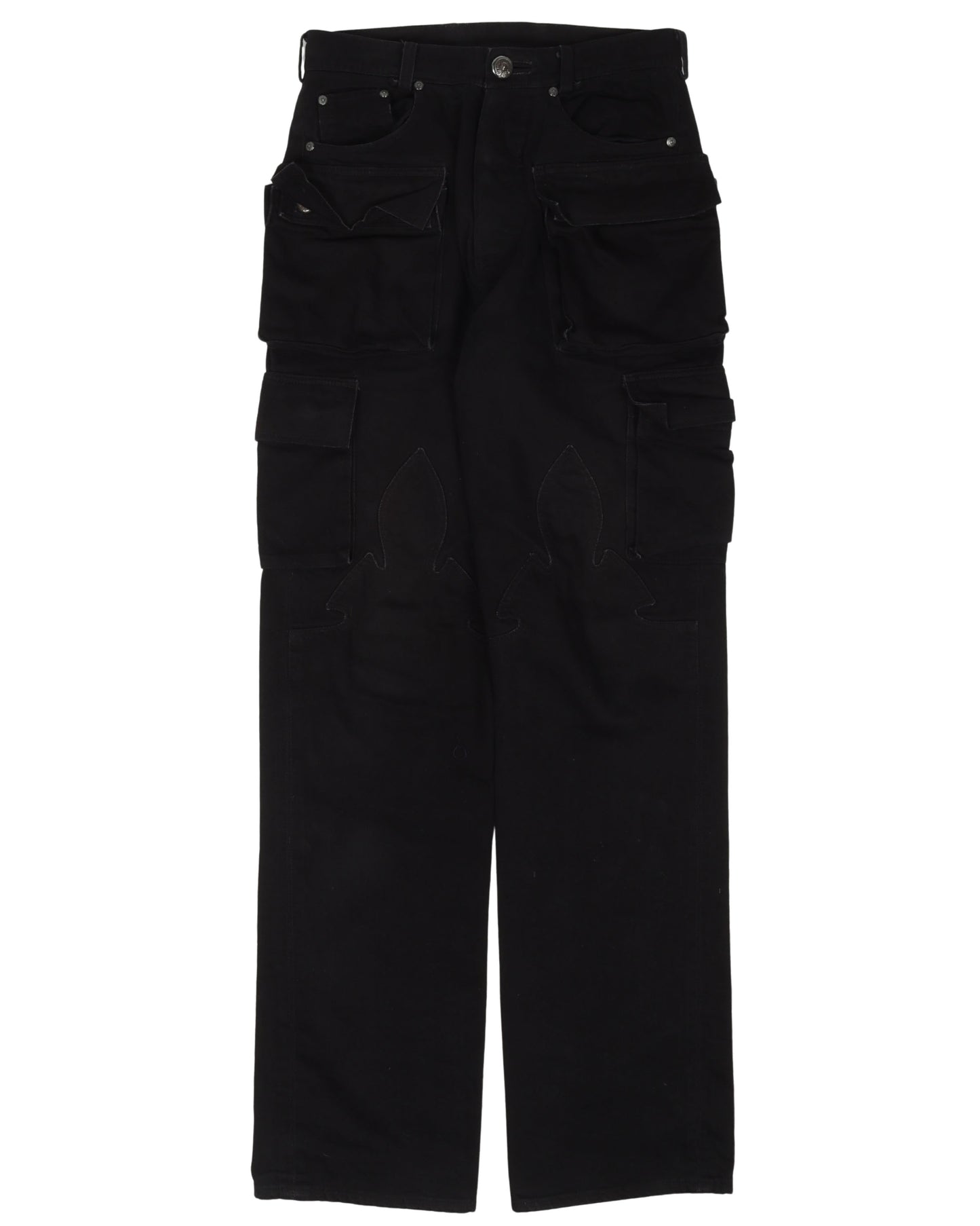 Vintage 9-Pocket Fleur Knee Cargo Pants