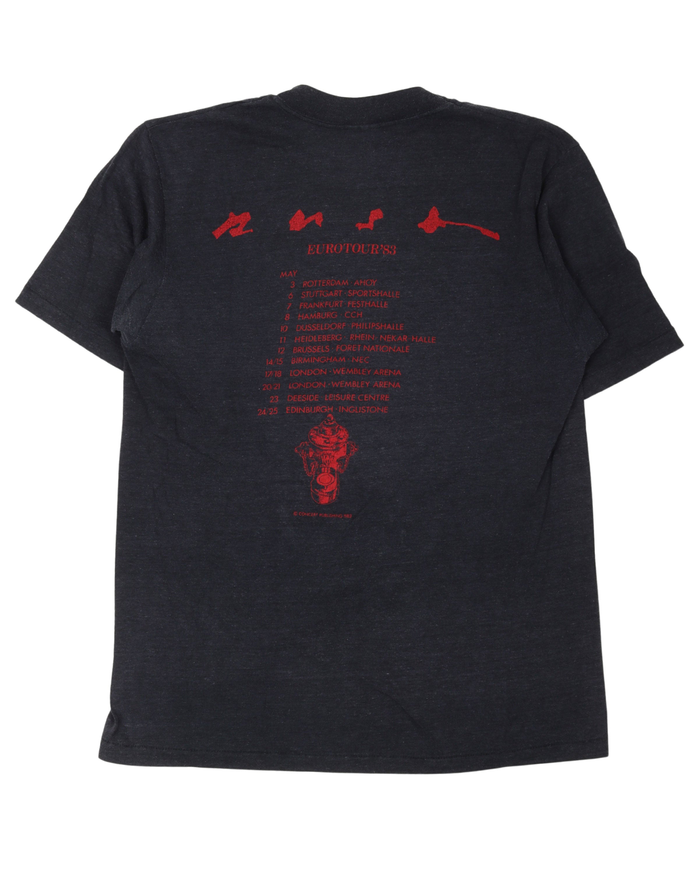 Rush Signals Eruo Tour 83' T-Shirt