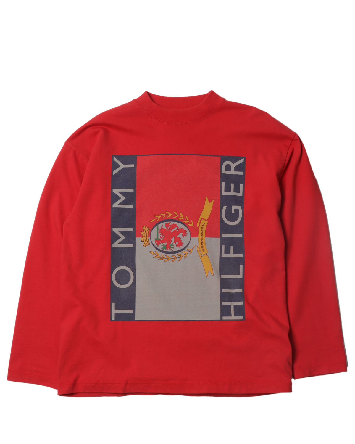 Vetements Tommy Hilfiger Oversized Long-Sleeve T-Shirt – Justin Reed