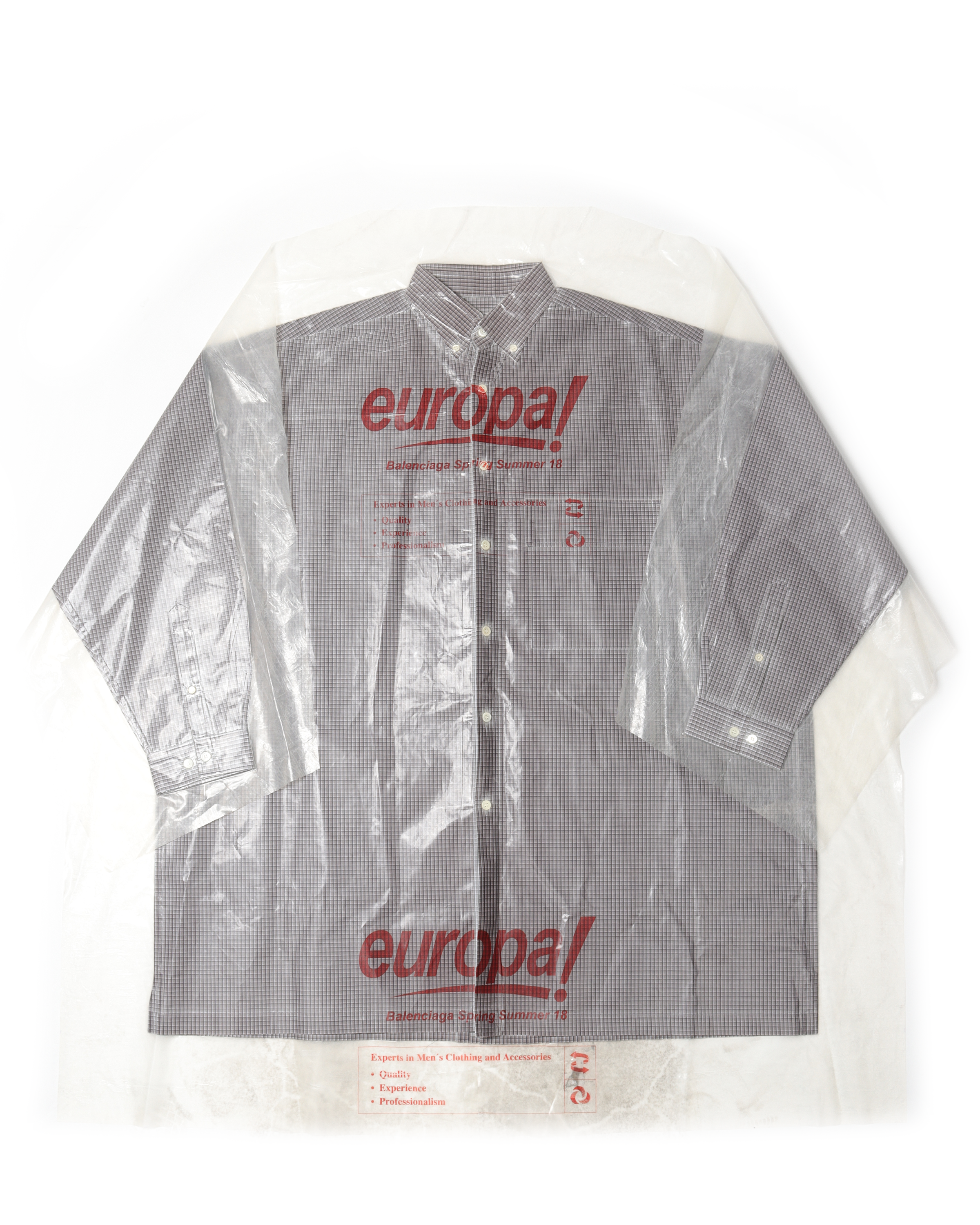 Paper Dry-Cleaned Button Shirt