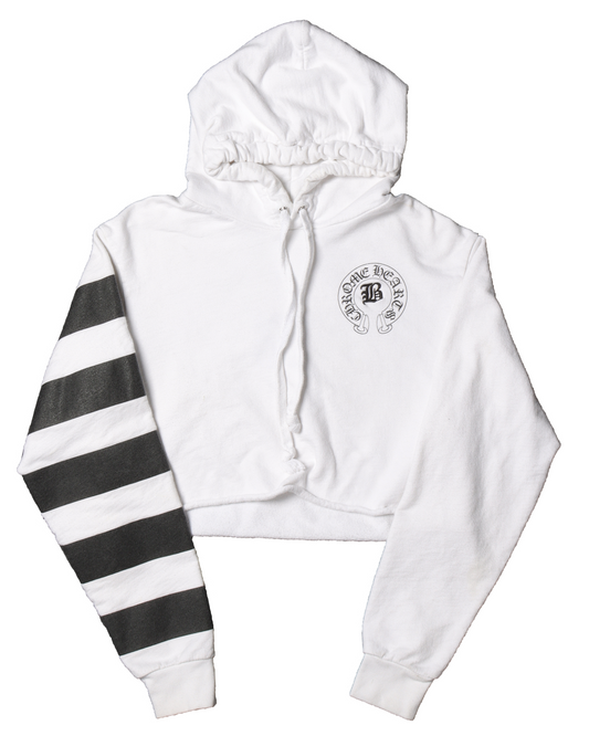 Bella Hadid Cropped Hoodie