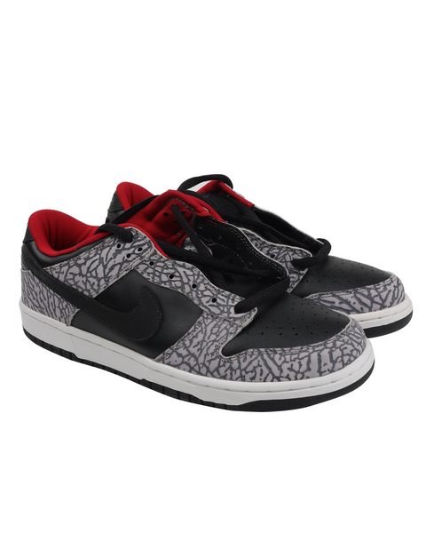 nike dunk low pro sb supreme white cement