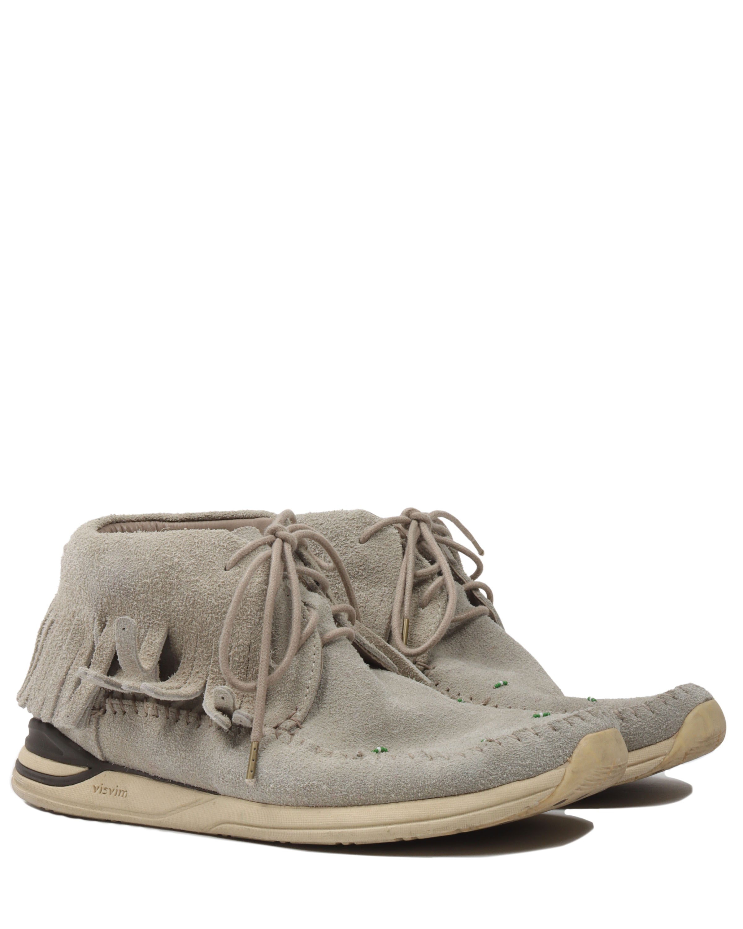 Visvim Fringed Suede Moccasins – Justin Reed
