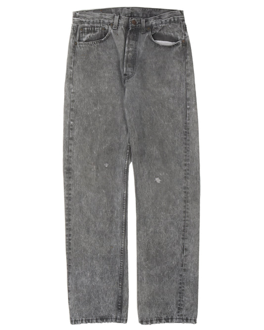 Levi's 501 Jeans Repaired by Dusted