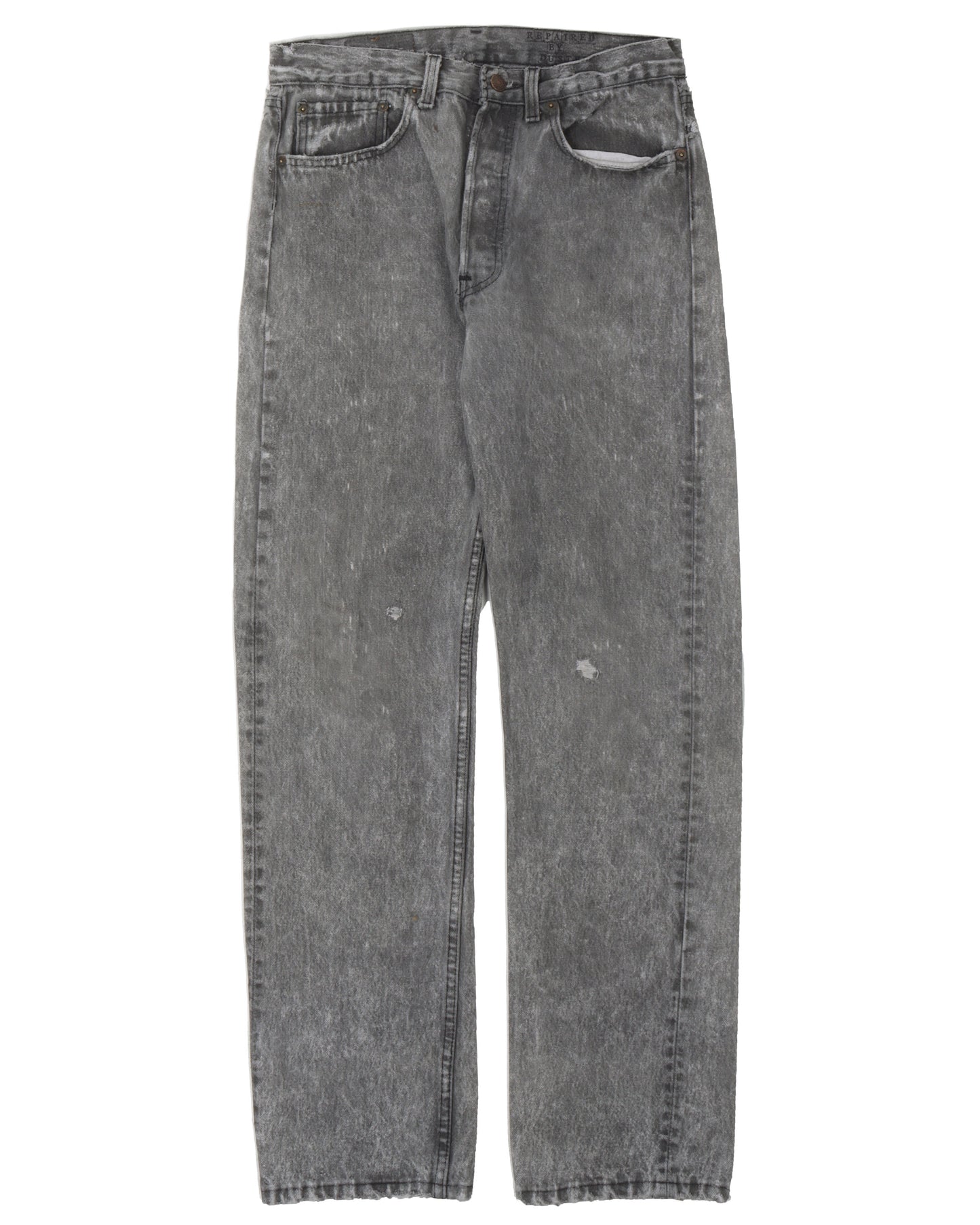 Levi's 501 Jeans Repaired by Dusted