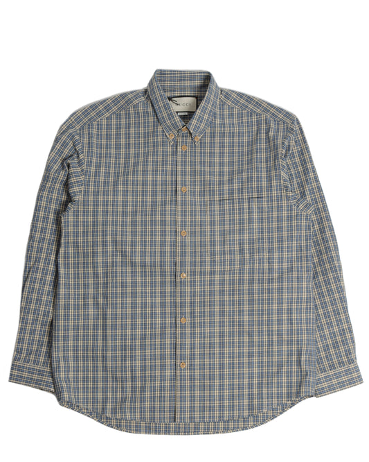 Flannel Button Up Shirt