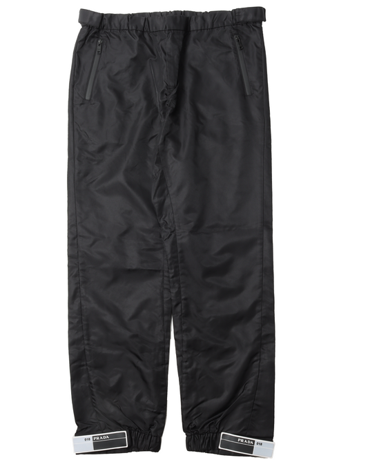 Nylon Gabardine Track Pant