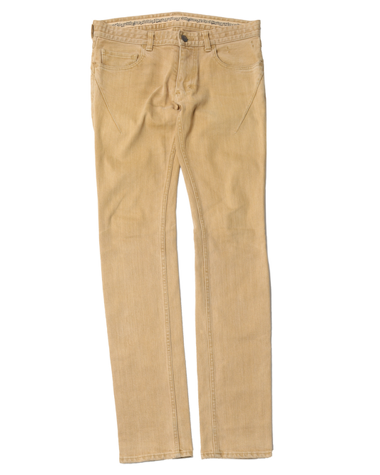 Tan Denim Pants