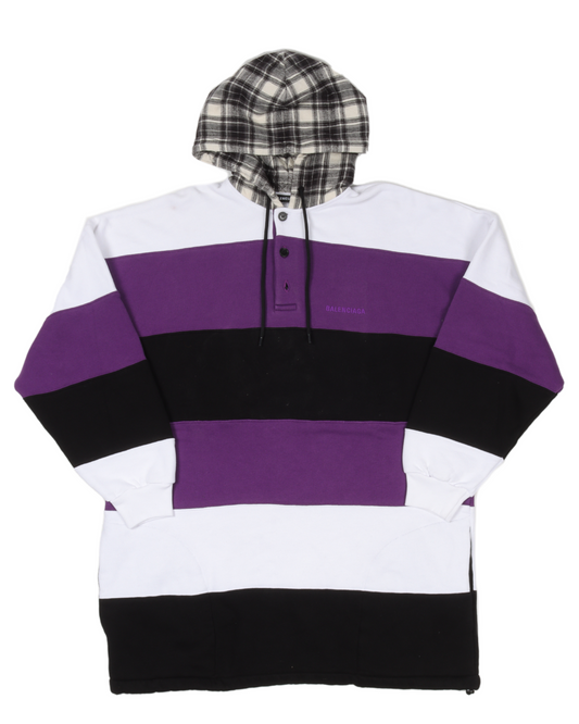 Color-Blocked Hoodie