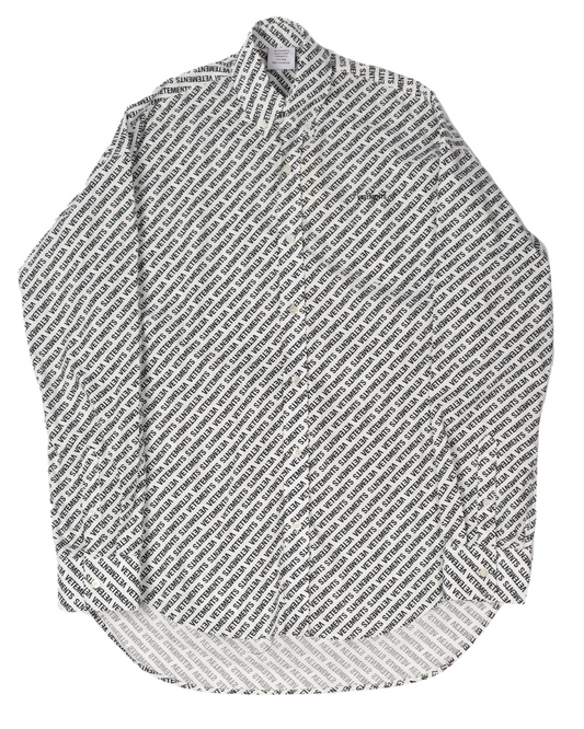 SS18 Monogram Button Shirt