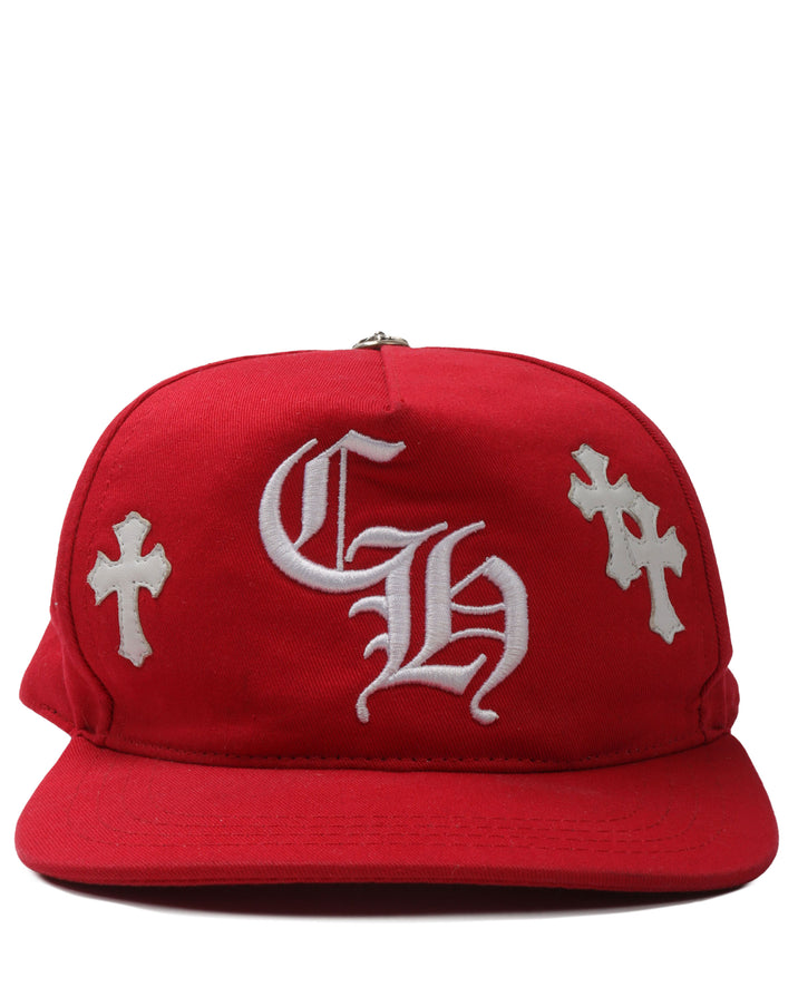 Leather Cross Hat