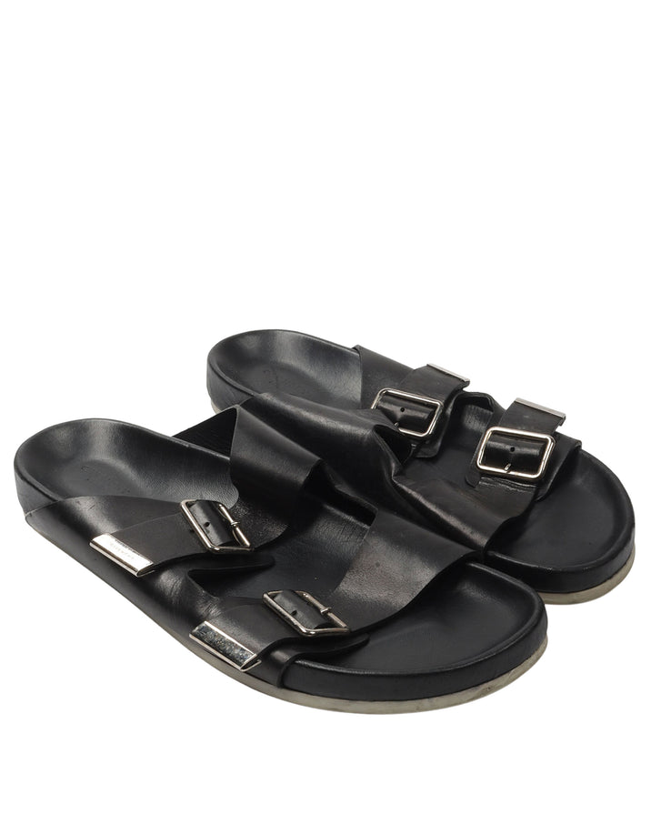 Leather Strap Sandals