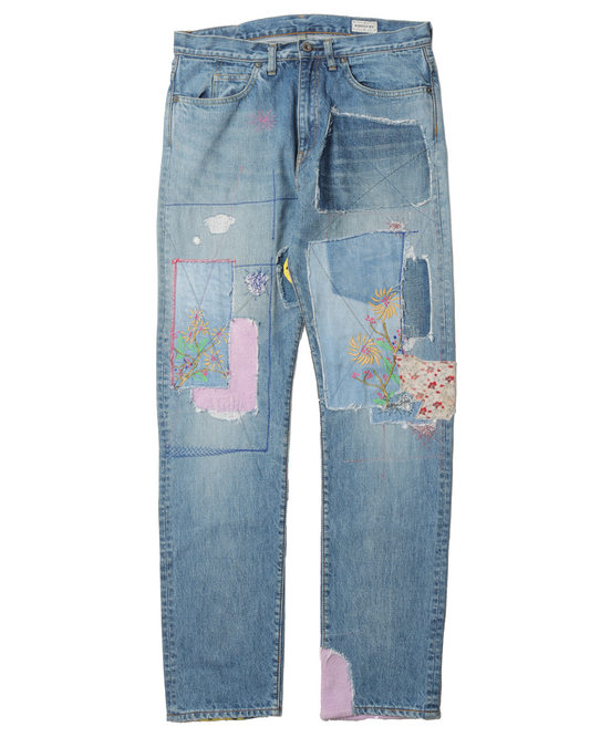 Smiley Patch Jeans