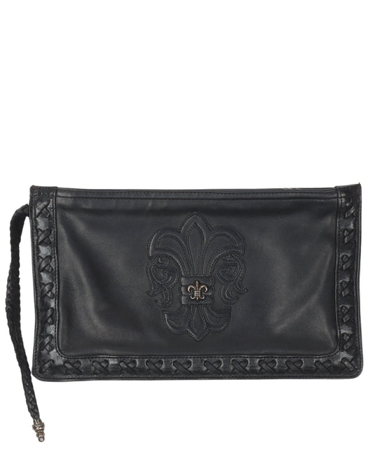 "Fleur" Leather Pouch