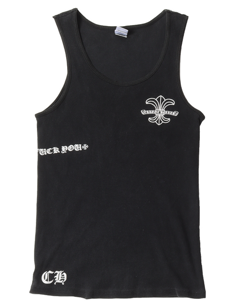 Chrome Hearts Black Tank Top Justin Reed Chrome Hearts Black Tank Top Justin Reed