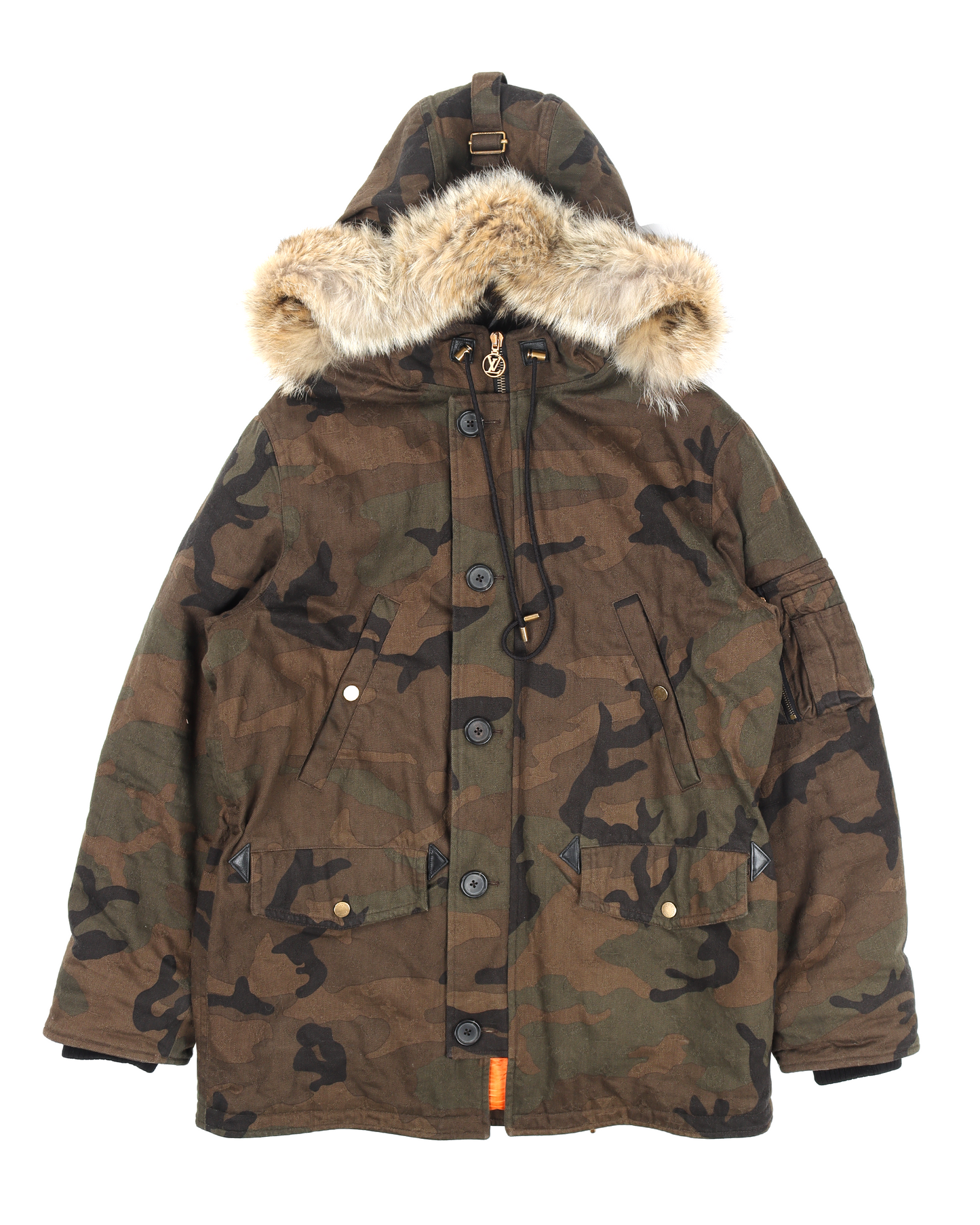 Supreme Jacquard Denim N-3B Parka Camo