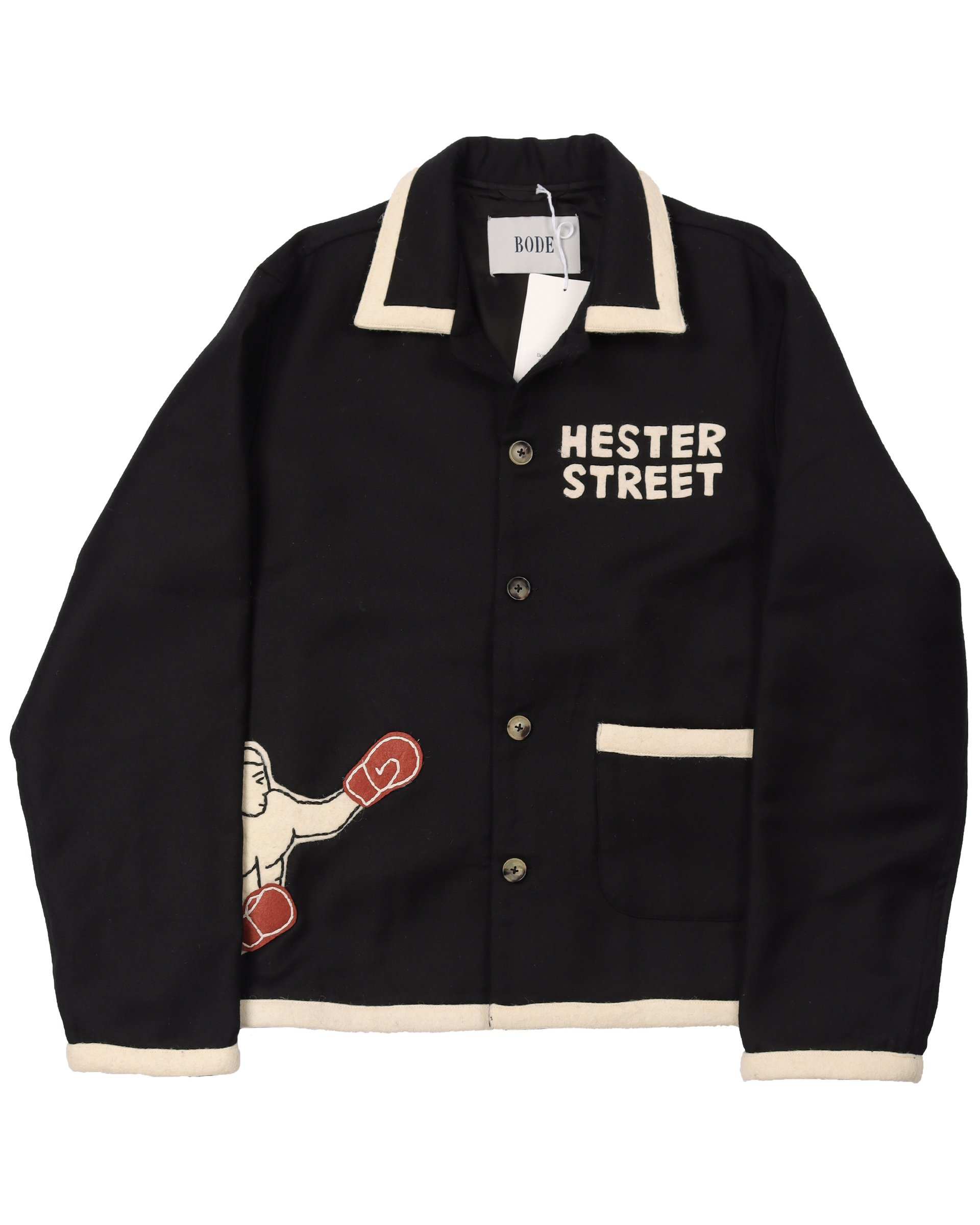 ジャケット・アウター BODE / Hester Street Boxing Jacket Bode Hester Street Boxing Felt Jacket – Justin Reed