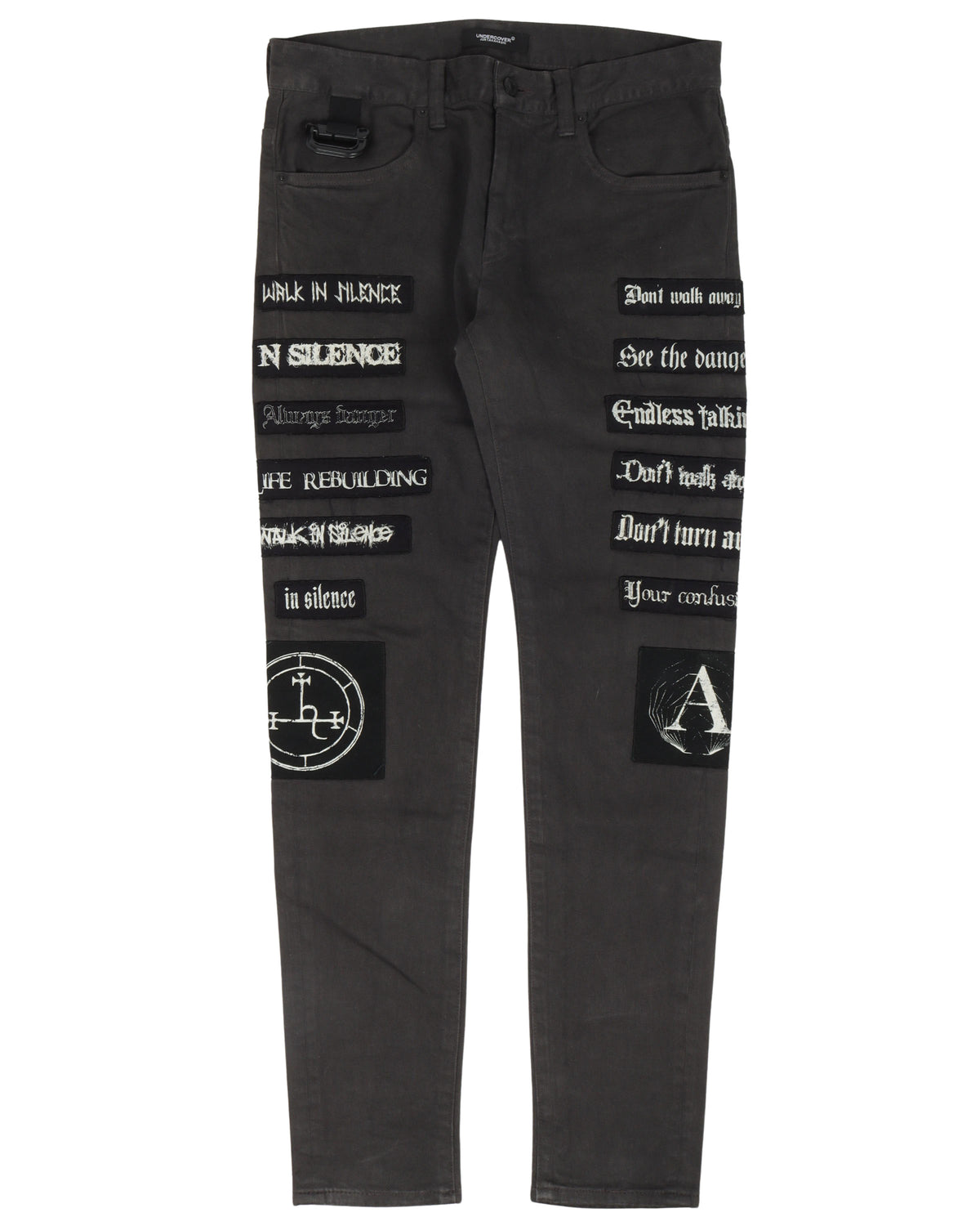 Patchwork Skinny Jeans