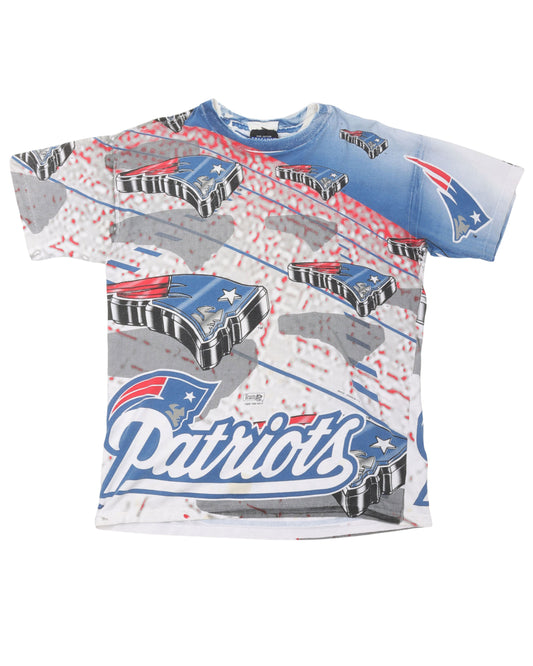 NFL Patriots All Over Print T-Shirt