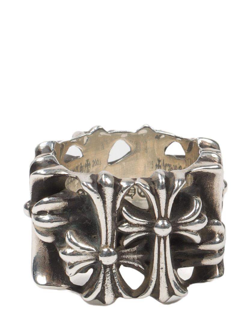 Chrome Hearts Square Cemetery Ring