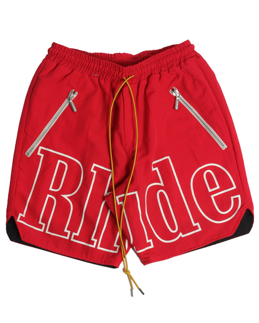 Red Swim Shorts