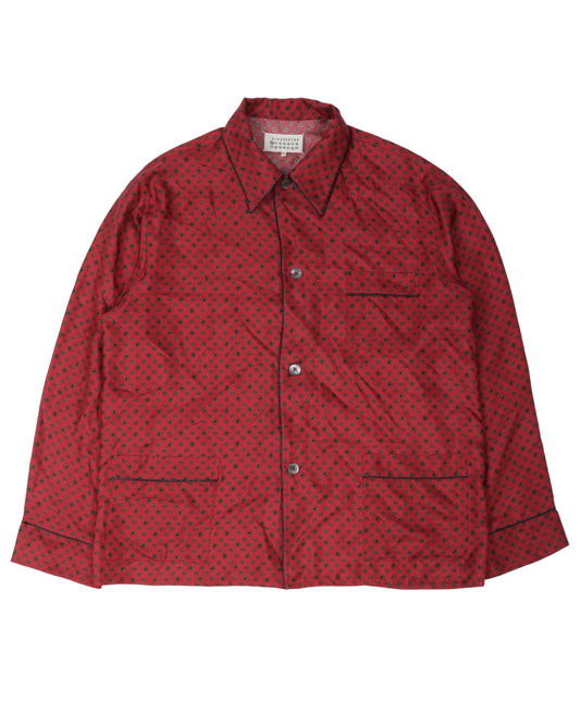 Silk Pajama Top