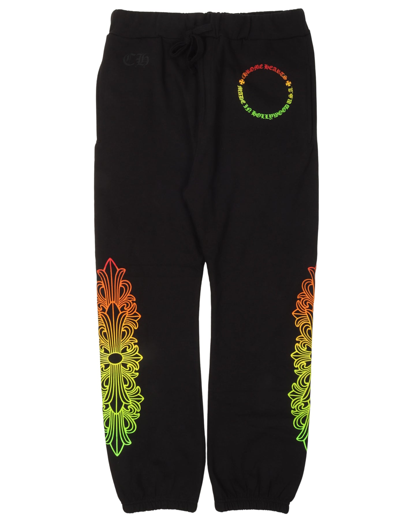 Rasta Circle Logo Sweat Pants