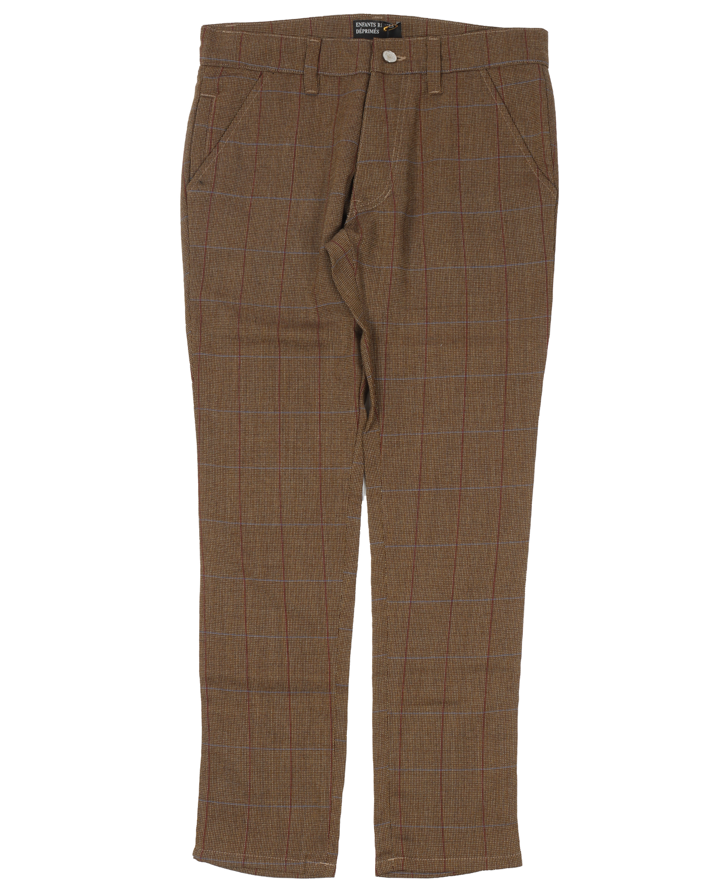 Plaid Patch Trousers