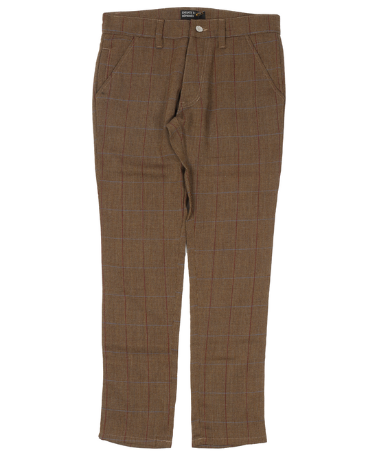 Plaid Patch Trousers