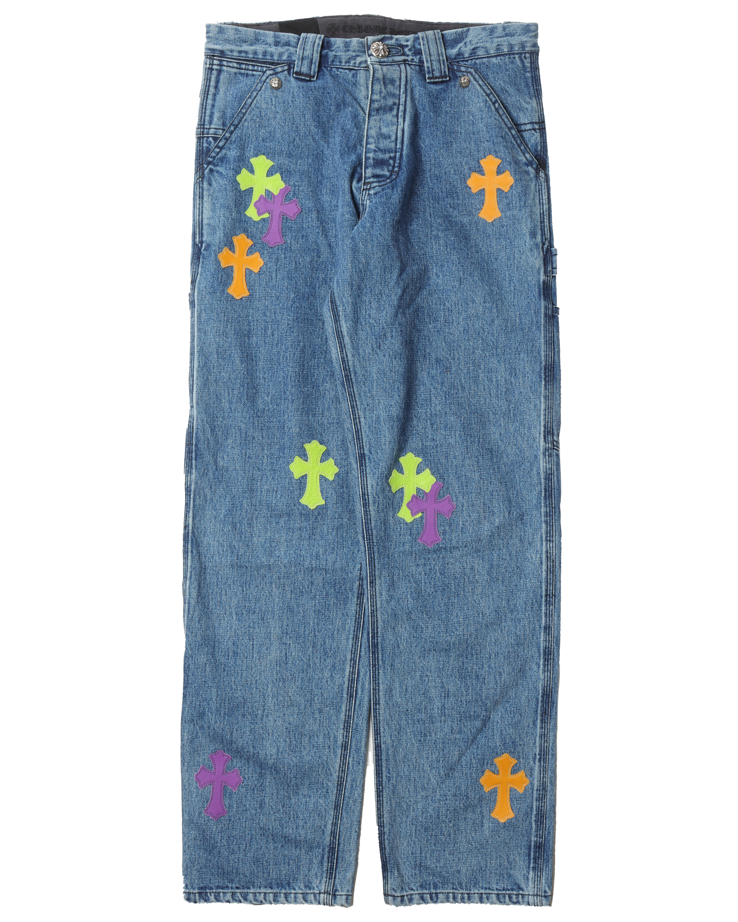 Multicolor Cross Carpenter Jeans