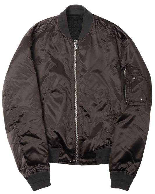 Nylon Bomber Jacket