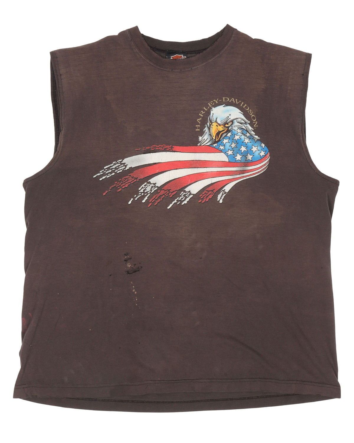 Harley Davidson Eagle Flag T-Shirt