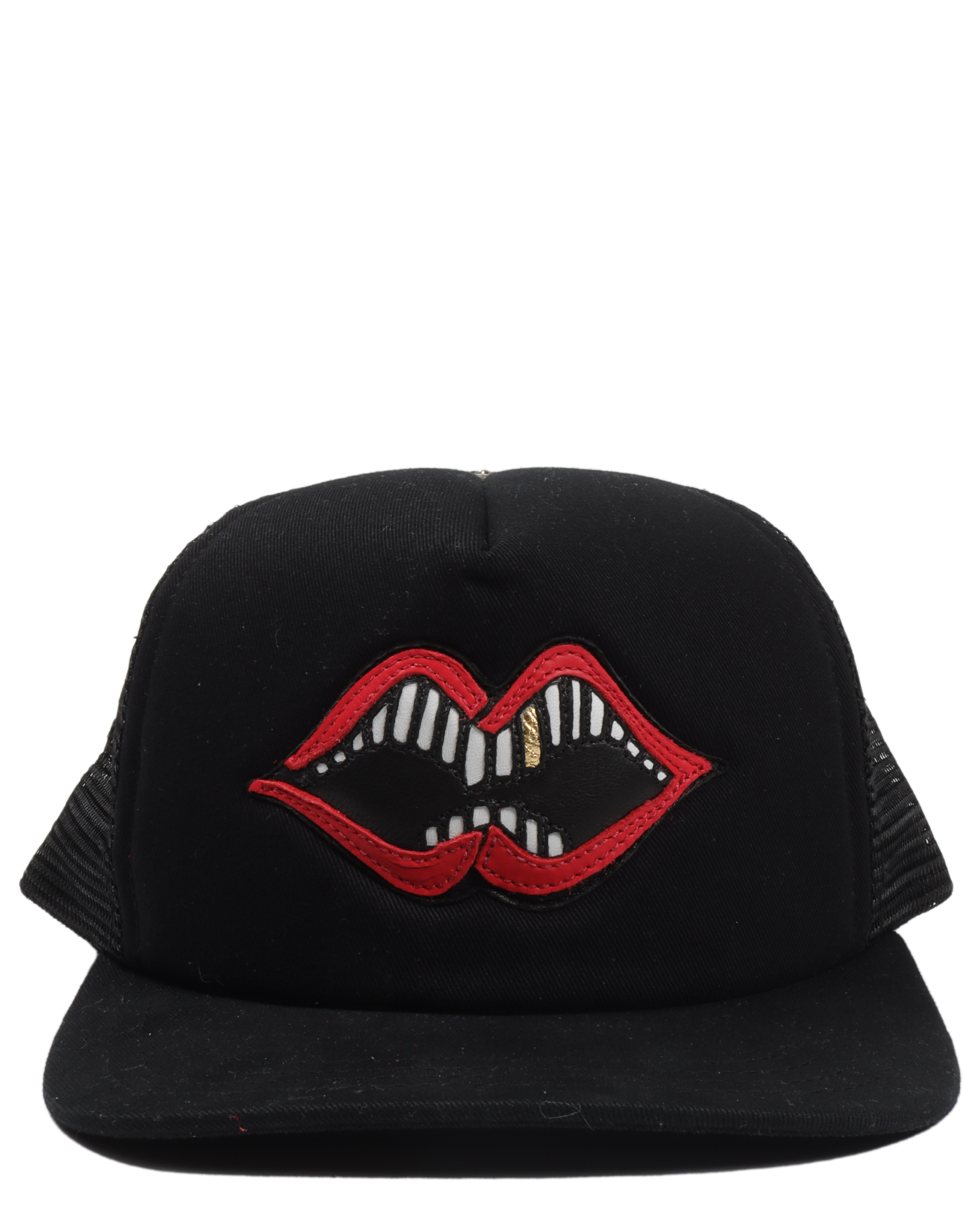 Matty Boy Chomper Leather Patch Trucker Hat