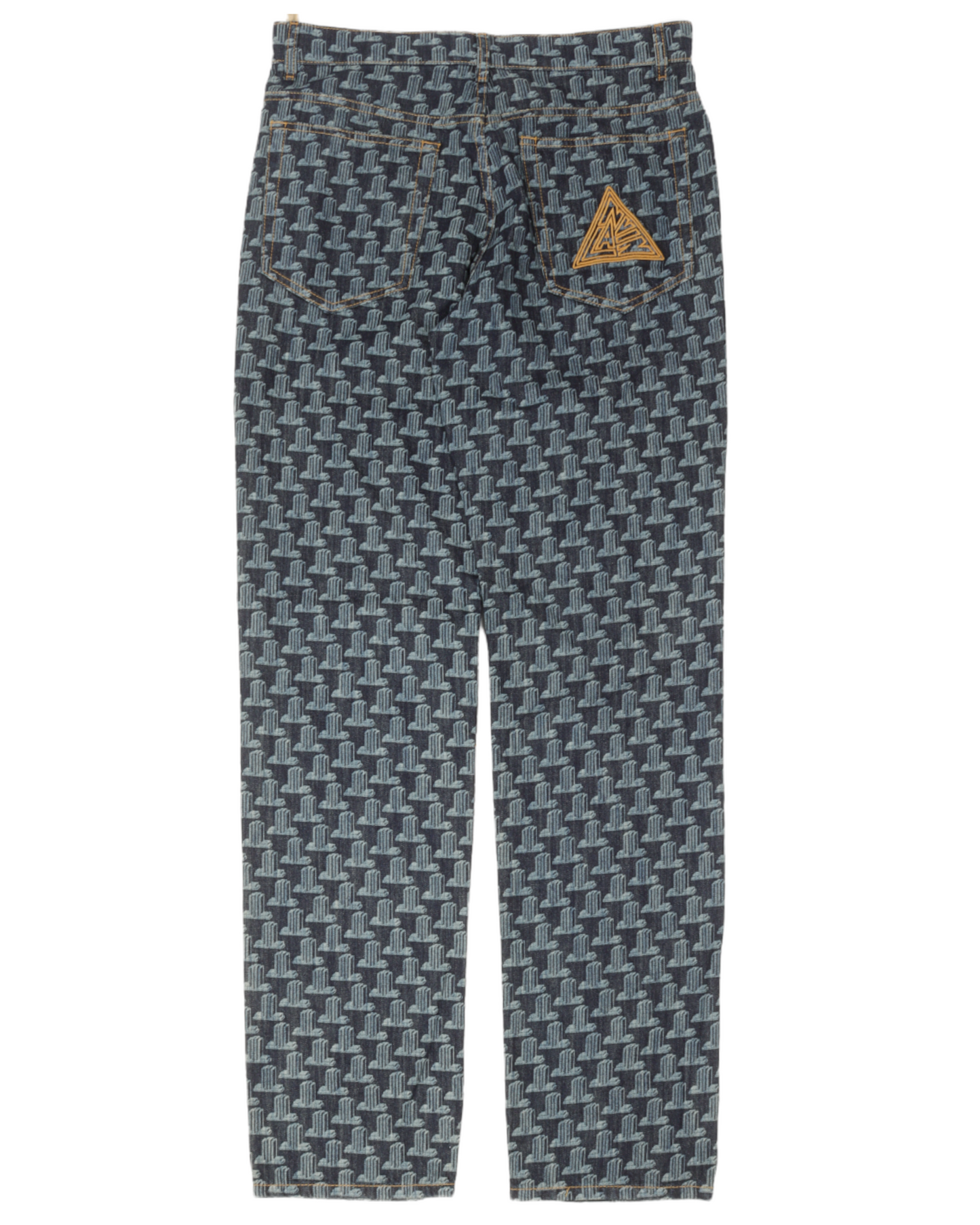 All Over Logo Denim