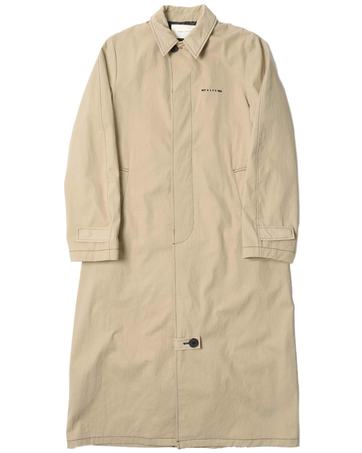 Embroidered Nylon Coat