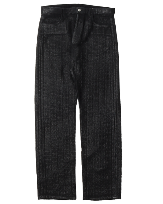 Waxed Monogram Jeans