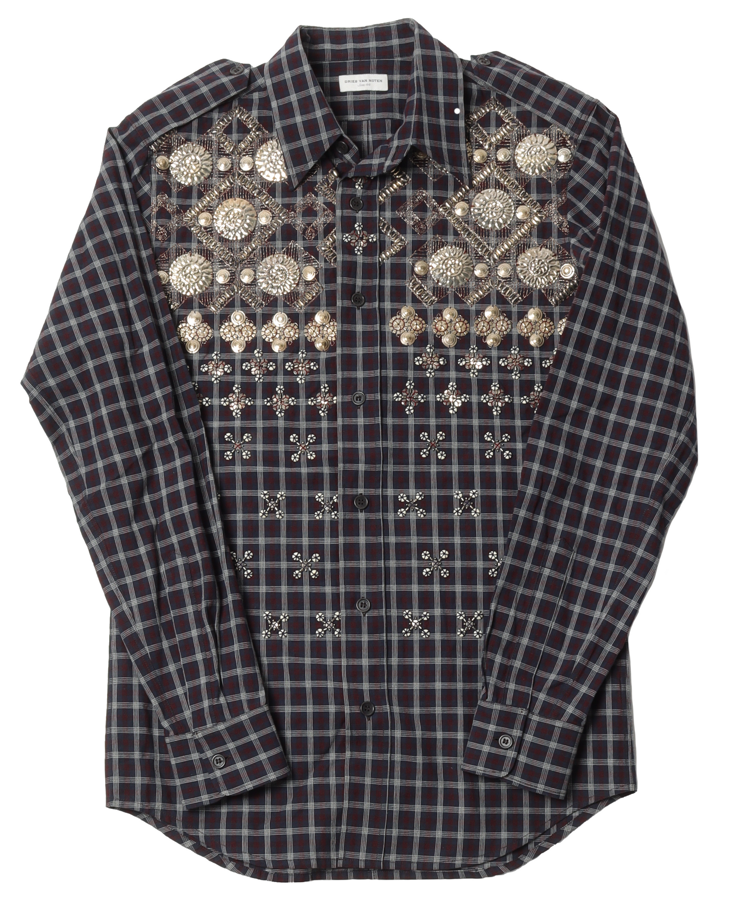 Studded Button Down Shirt