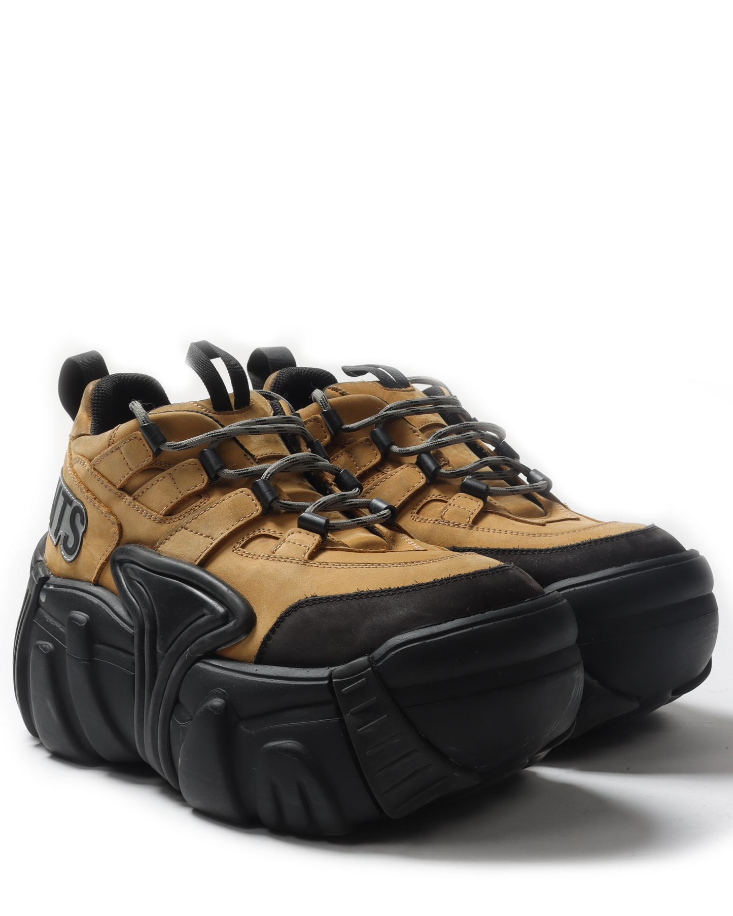 SWEAR Suede Platform Trainer