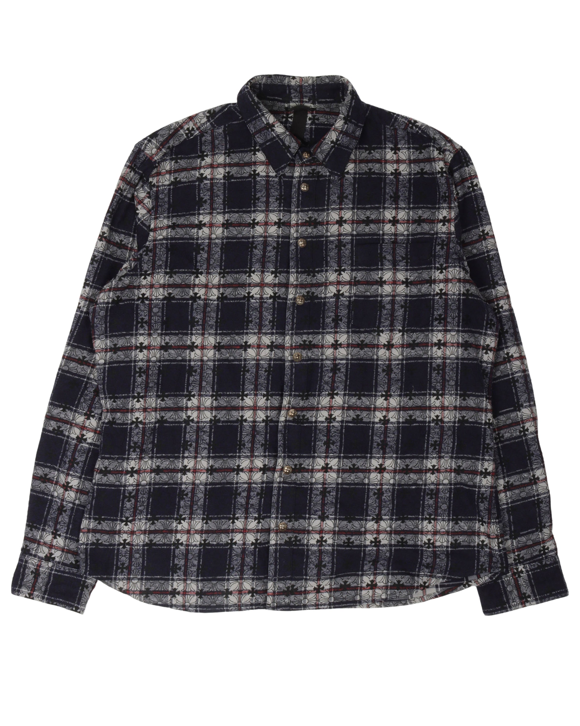 Leather Cross Flannel