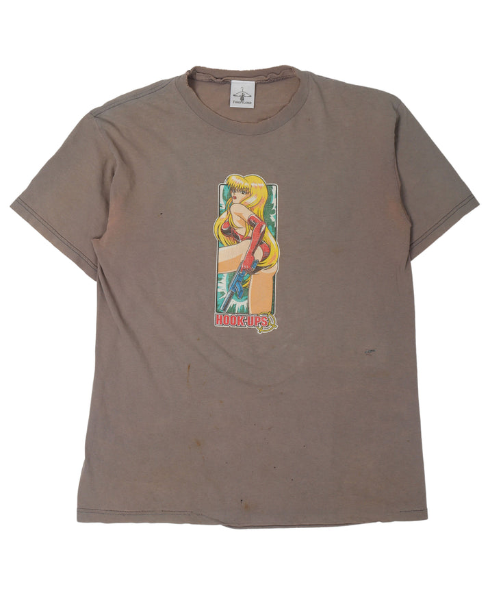 Hook Ups Blonde Girl T-Shirt