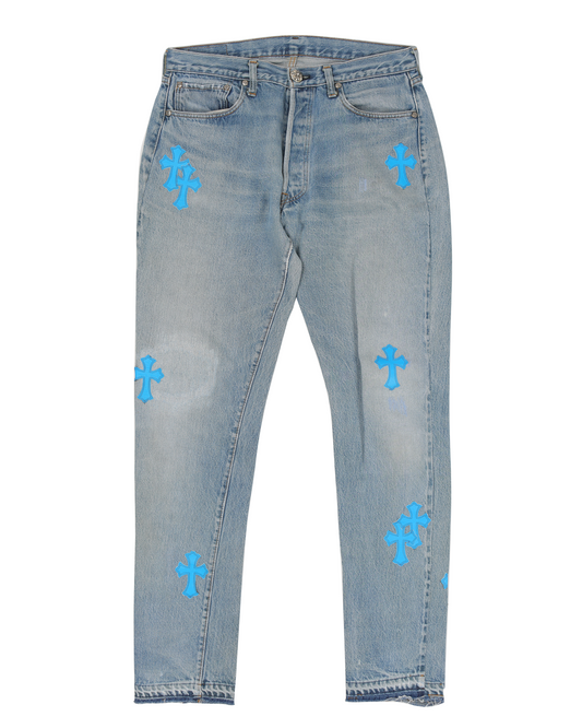 Levi's Blue Cross Patch Denim