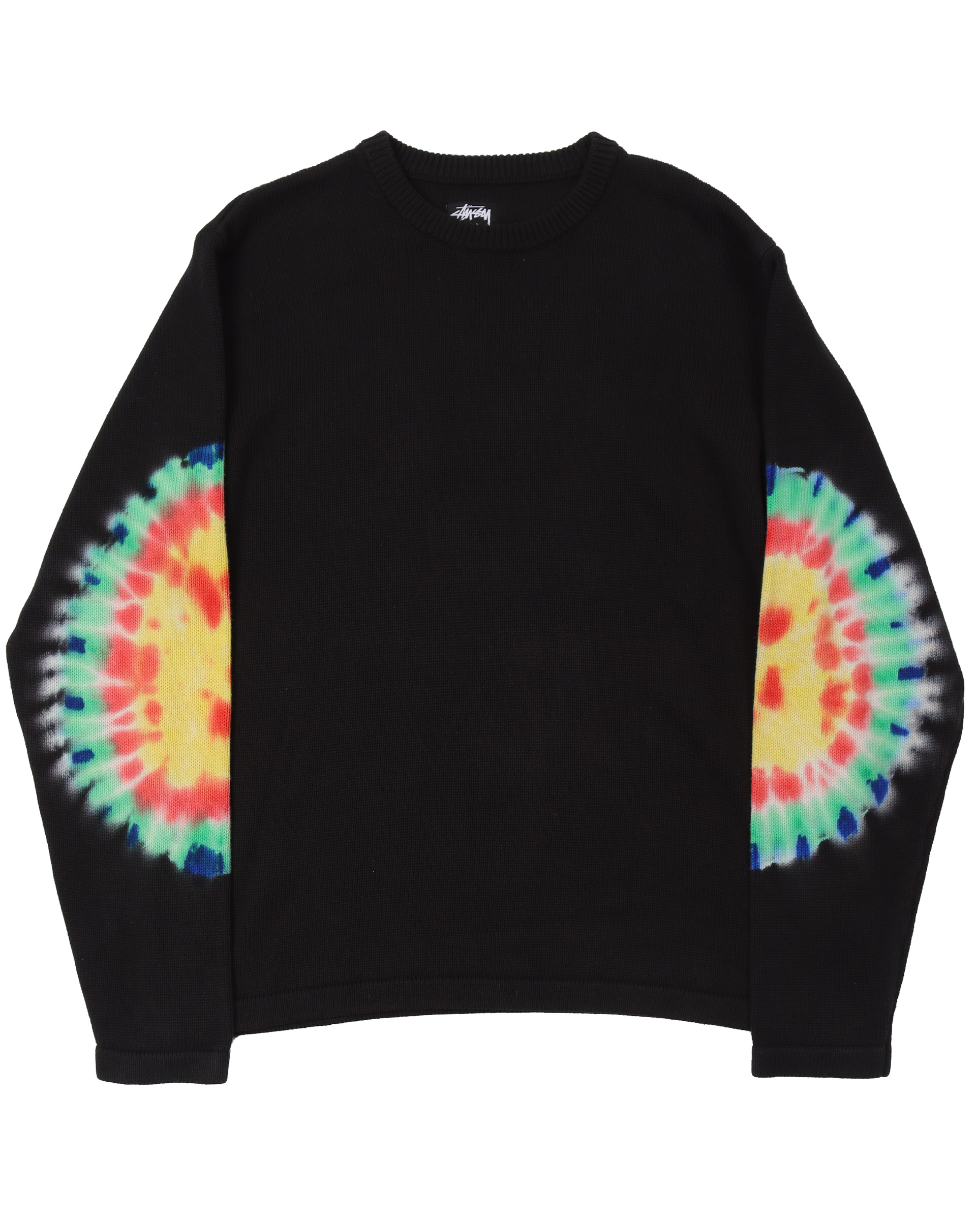 STUSSY NO VACANCY INN ステューシー セーター ニット Stussy No Vacancy Inn Tie Dye Elbow Sweater – Justin Reed