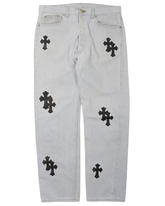 Levi's Leather Cross Jeans