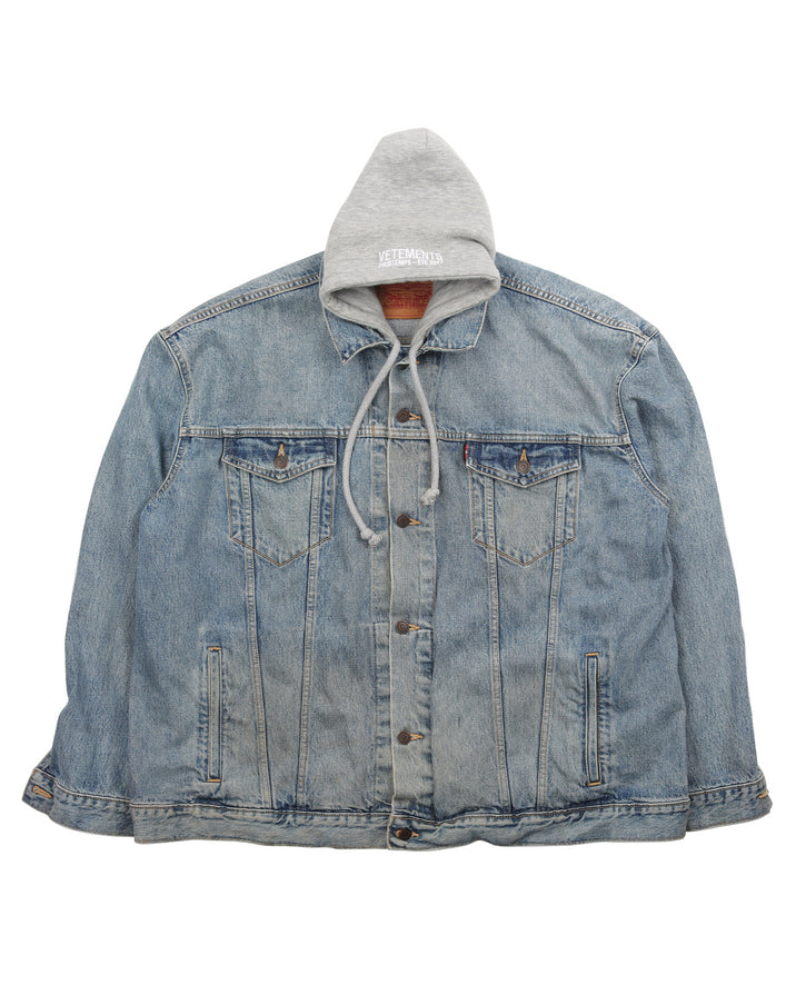 Levi's Hooded Denim Jacket