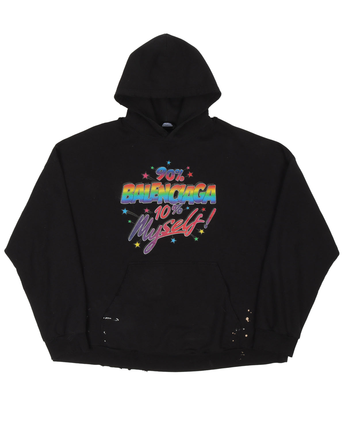Balenciaga 90% Balenciaga 10% Myself Hoodie – Justin Reed