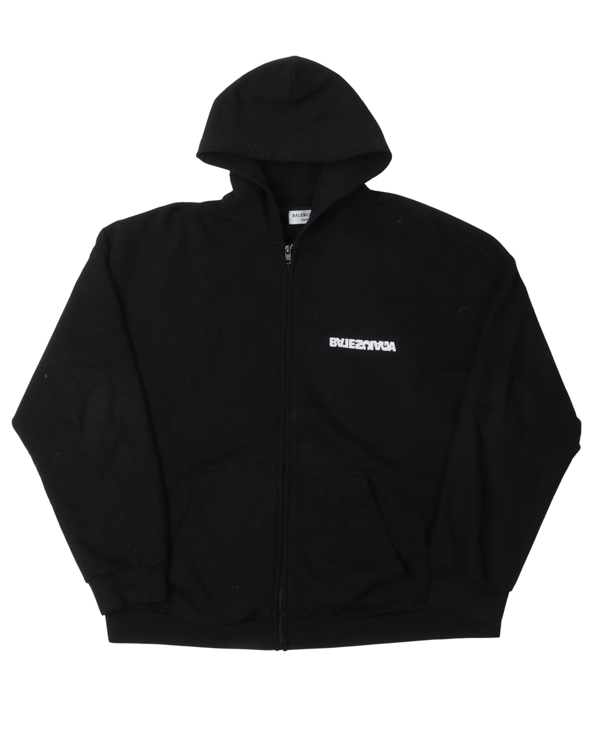 Logo Zip Up Hoodie