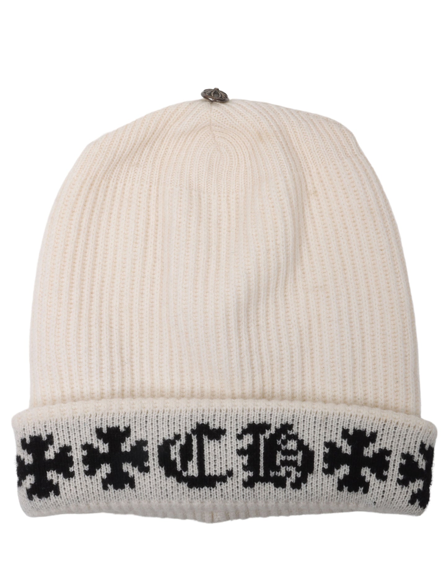 Cashmere Cross Logo Beanie