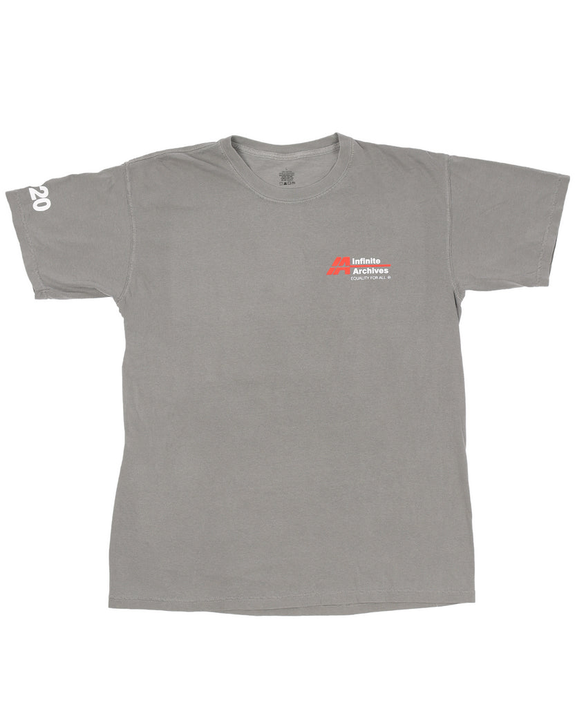 Infinite Archives End Racism Tee Grey XL