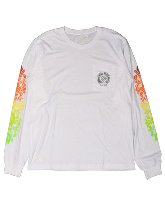 Gradient Circle Logo Long Sleeve T-Shirt