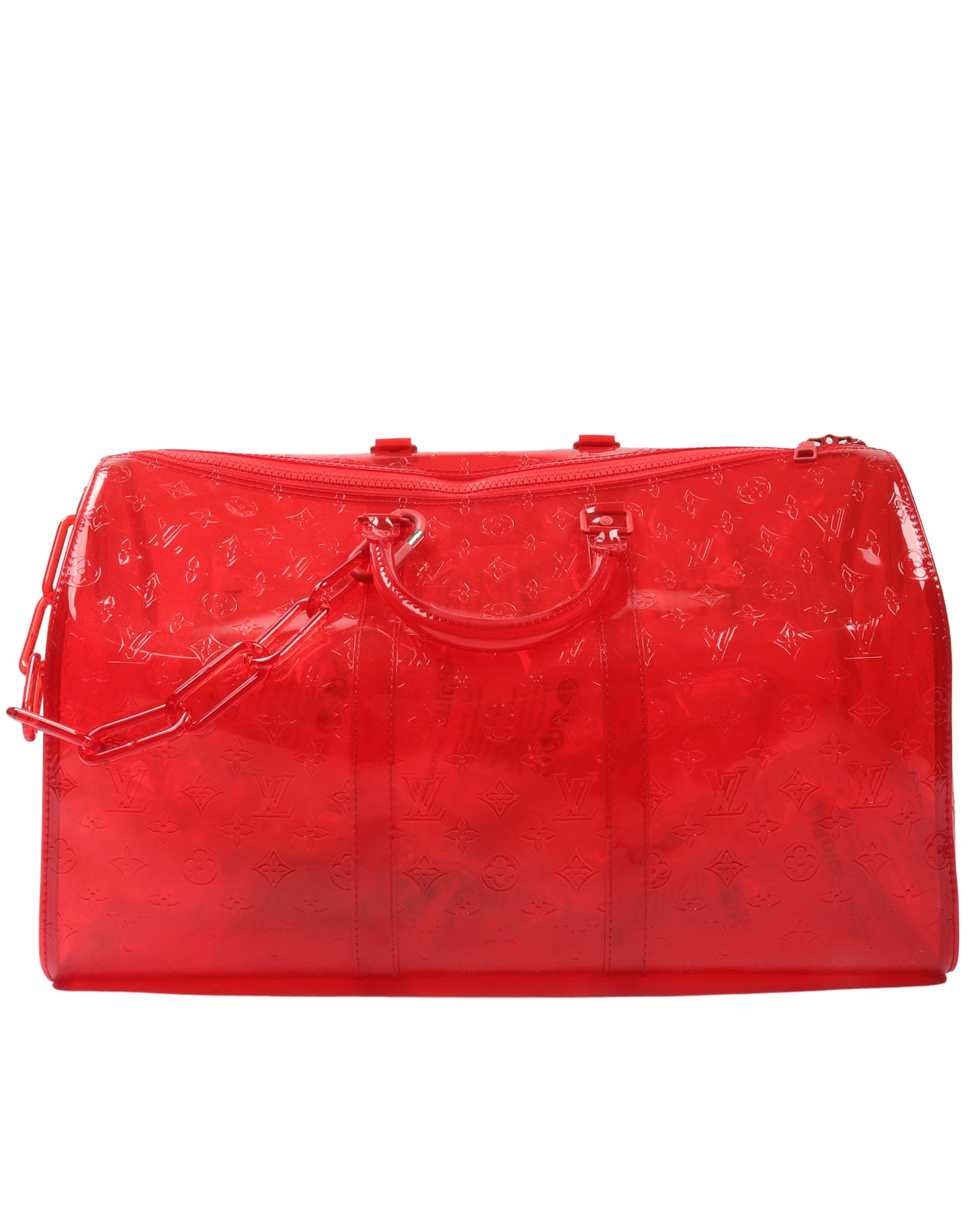 Keepall RGB Clear SS19 Virgil Abloh Bandouliere 50